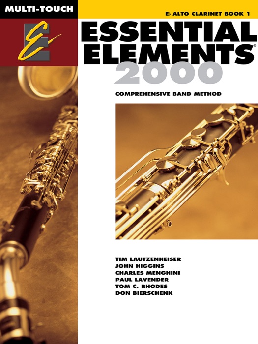 Essential Elements 2000 - Book 1 for E-flat Alto Clarinet (Textbook)