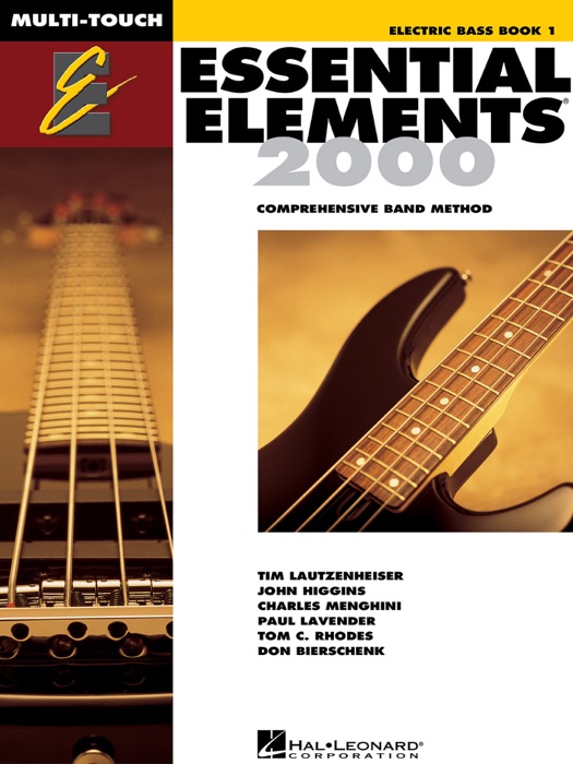 Essential Elements 2000 - Book 1 for Electric Bass (Textbook)