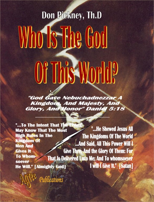 Who Is The God Of This World?