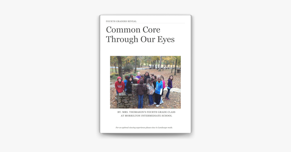 ‎Fourth Graders Reveal Common Core Through Our Eyes en Apple Books