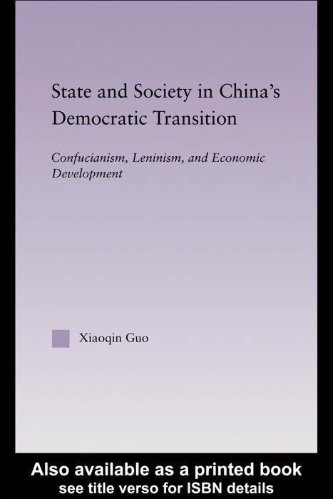State and Society in China's Democratic Transition