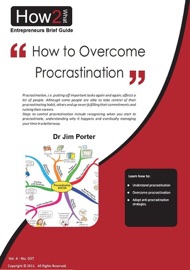 Book's Cover of How to Overcome Procrastination