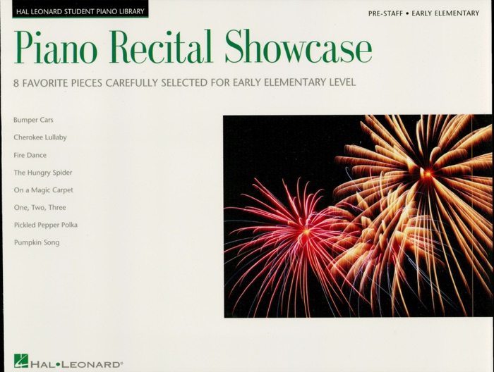 Piano Recital Showcase Pre-staff (Songbook)