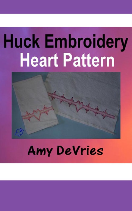 Huck Embroidery Heart Pattern