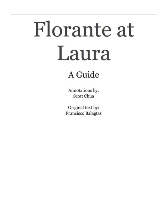 Florante at Laura