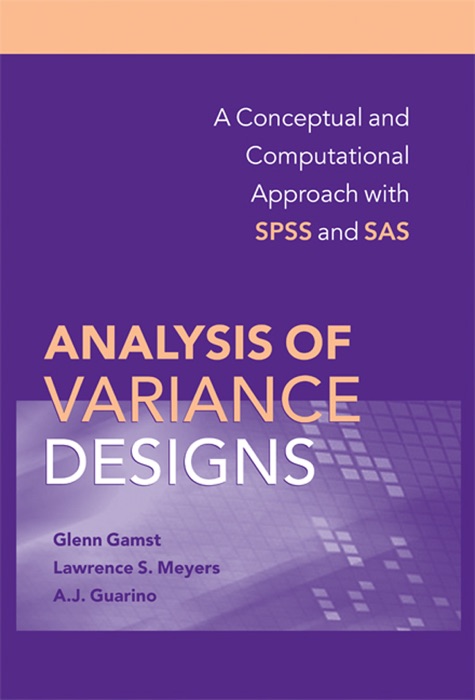 Analysis of Variance Designs