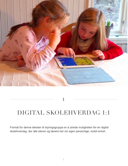 Digital skolehverdag 1:1