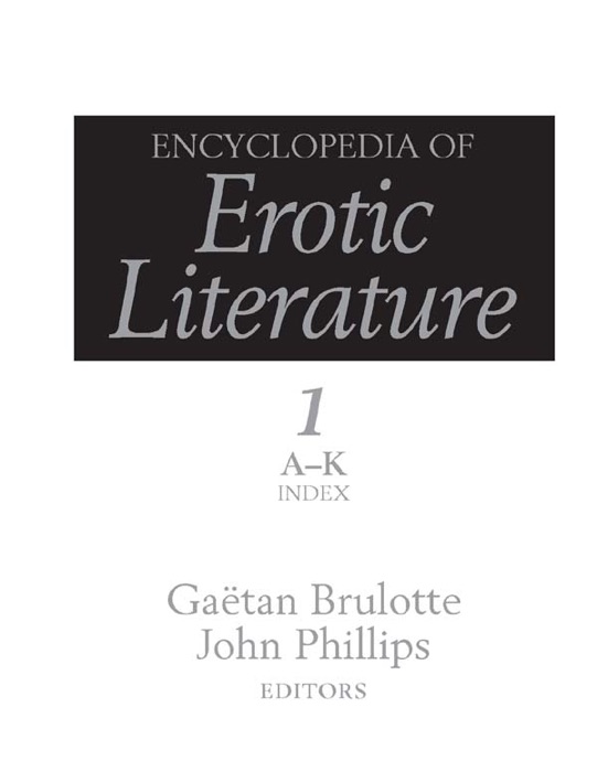 Encyclopedia of Erotic Literature