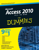 Access 2010 All-in-One For Dummies - Alison Barrows, Margaret Levine Young & Joseph C. Stockman