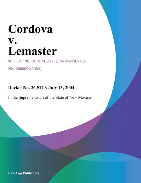 Cordova v. Lemaster