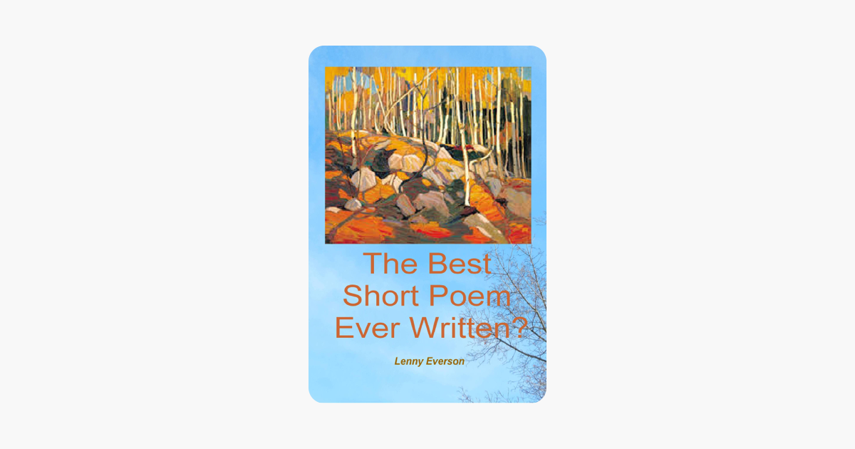 ‎The Best Short Poem Ever Written? on Apple Books