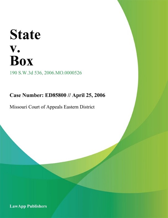 State v. Box