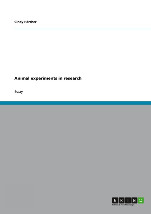 Animal Experiments in Research