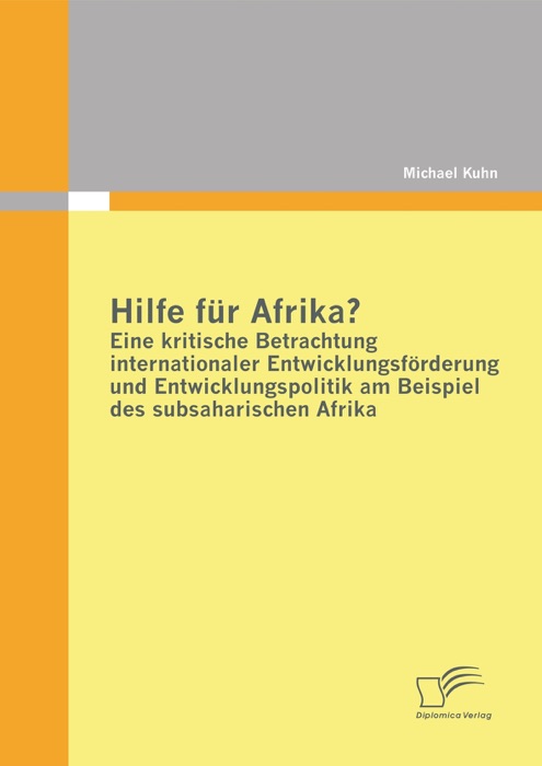 Hilfe für Afrika?