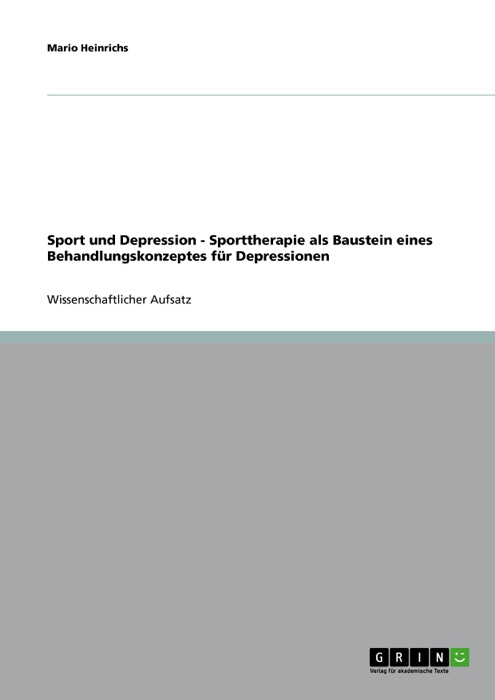 Sport und Depression