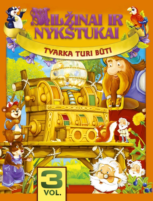 Milžinai ir Nykštukai. Vol.3 (Lithuanian Edition)