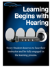Learning Begins with Hearing - Audio Enhancement, Inc.