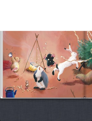 Bear stays up for christmas board book