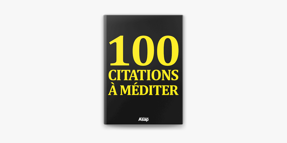 100 Citations A Mediter Sur Apple Books