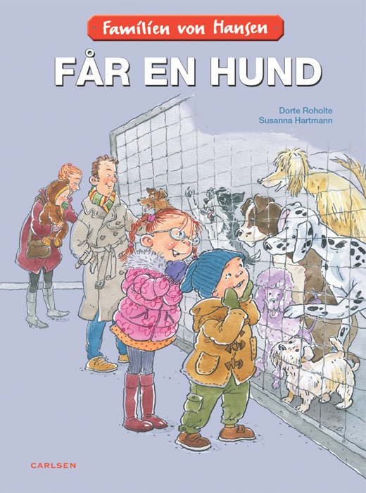 Familien von Hansen får en hund