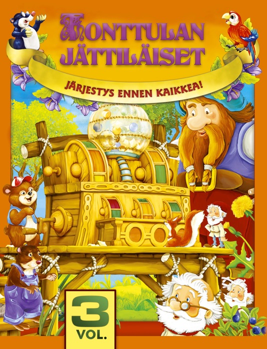 Tonttulan Jättiläiset. Vol.3 (Finnish Edition)