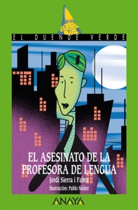 El asesinato de la profesora de lengua Book Cover