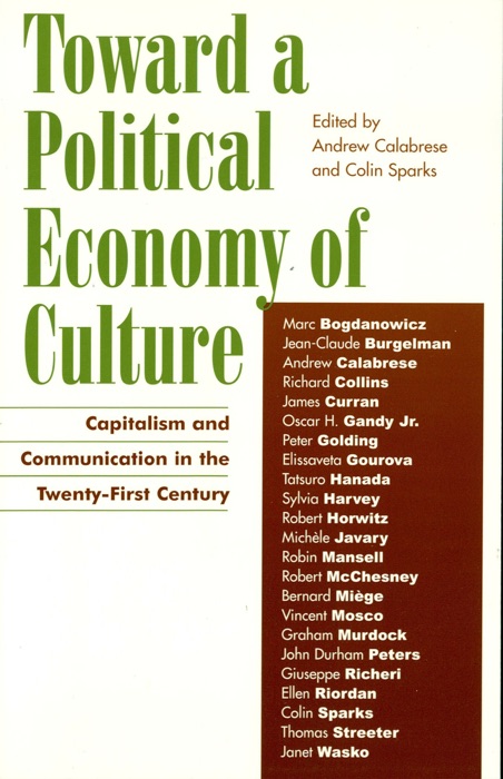 Toward a Political Economy of Culture