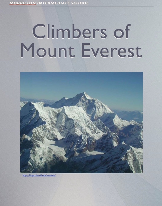 Climbers of Mount Everest