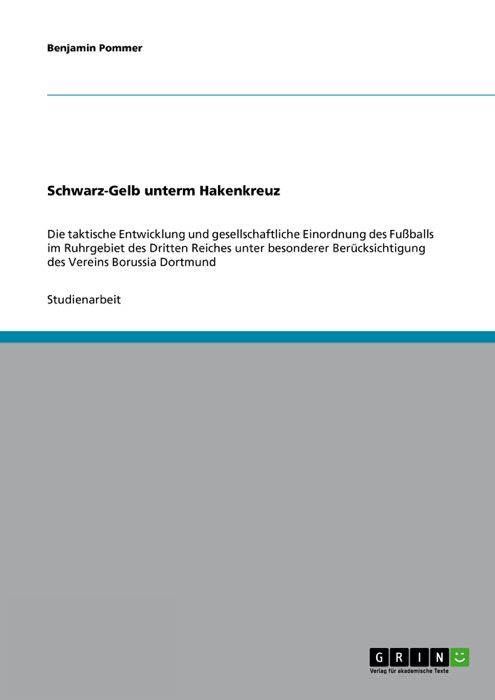 Schwarz-Gelb unterm Hakenkreuz