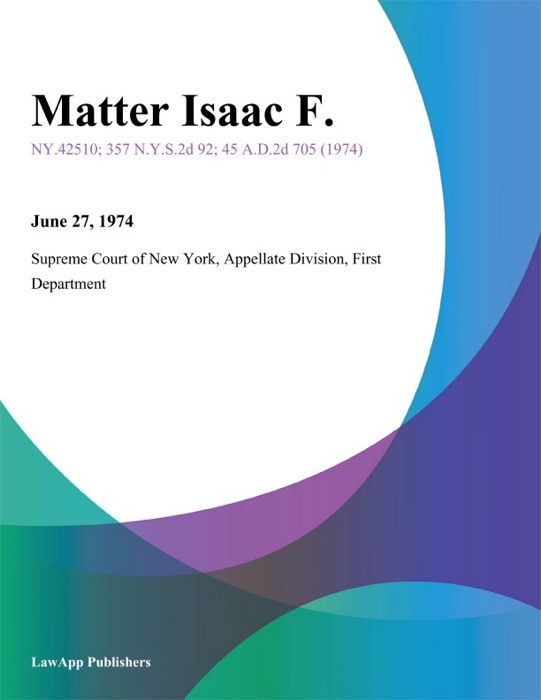 Matter Isaac F.