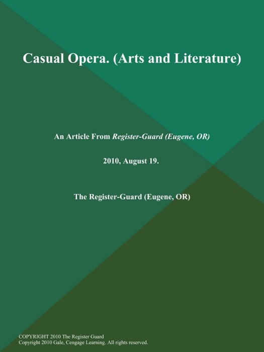 Casual Opera (Arts and Literature)