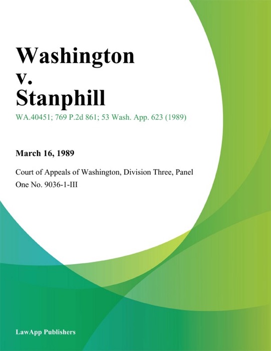 Washington V. Stanphill