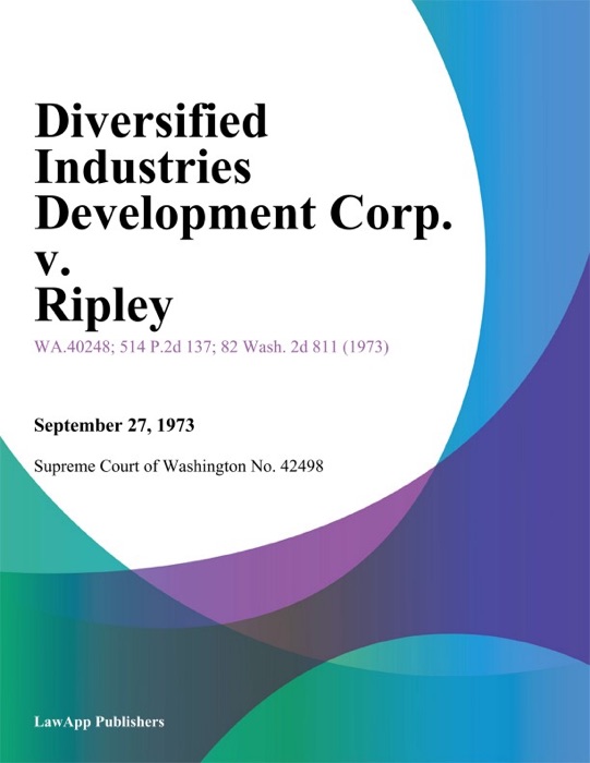 Diversified Industries Development Corp. v. Ripley