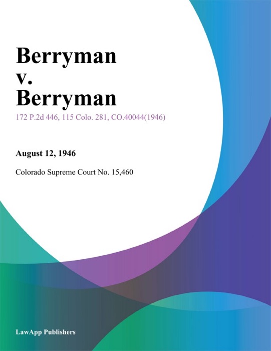 Berryman v. Berryman