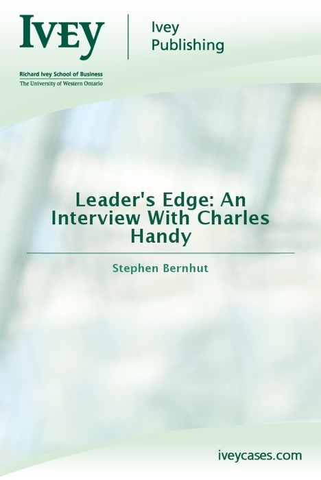 Leader's Edge: An Interview With Charles Handy