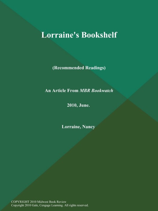 Lorraine's Bookshelf (Recommended Readings)