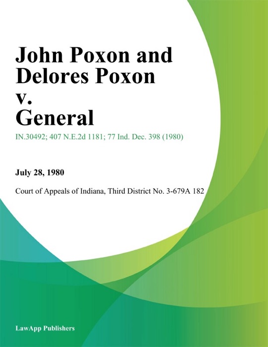 John Poxon and Delores Poxon v. General