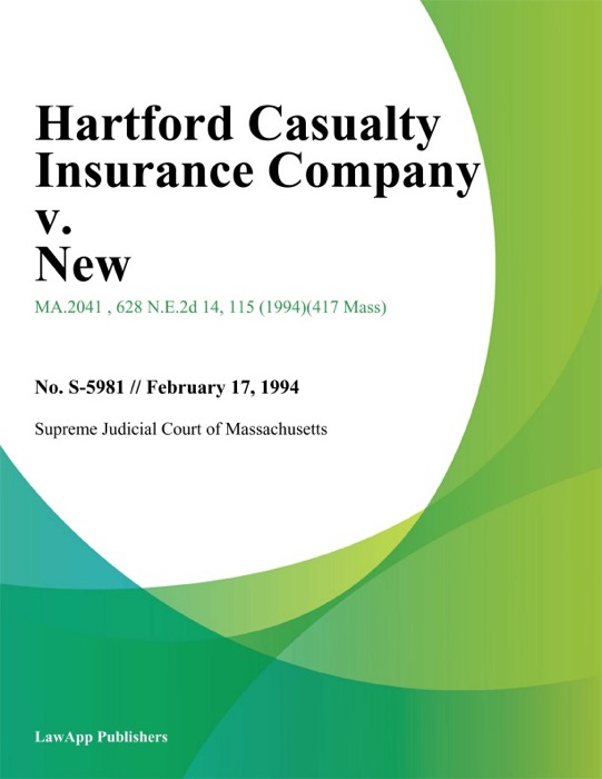 Hartford Casualty Insurance Company v. New