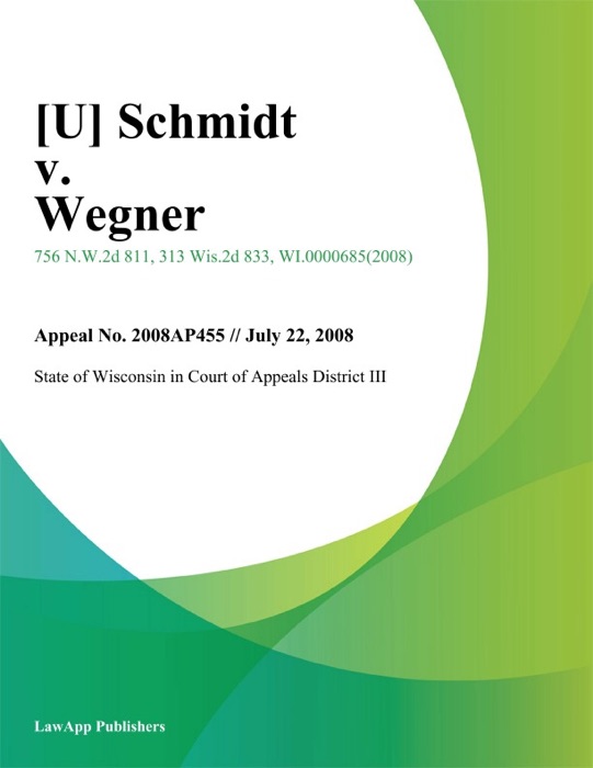 Schmidt v. Wegner