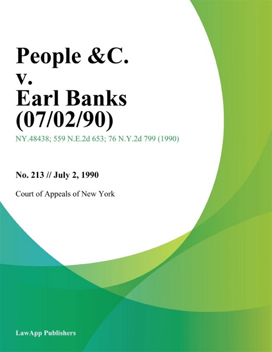 People & C. v. Earl Banks