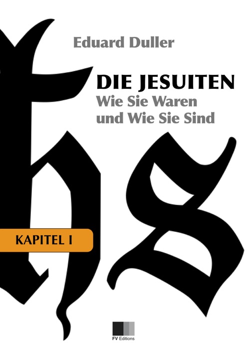 Die Jesuiten. Kapitel 1.