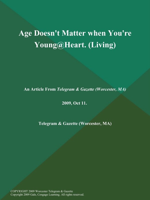 Age Doesn't Matter when You're Young@Heart (Living)