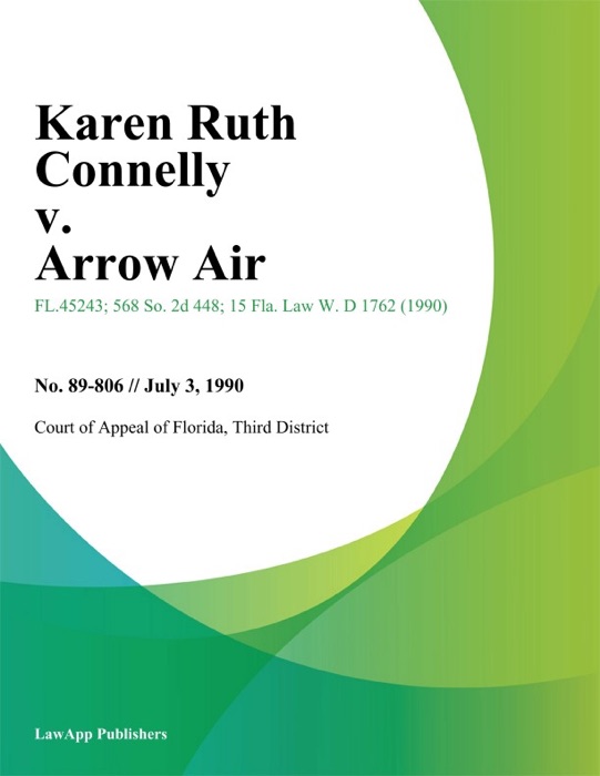 Karen Ruth Connelly v. Arrow Air