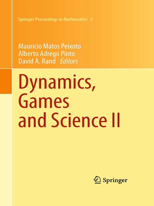 Dynamics, Games and Science II