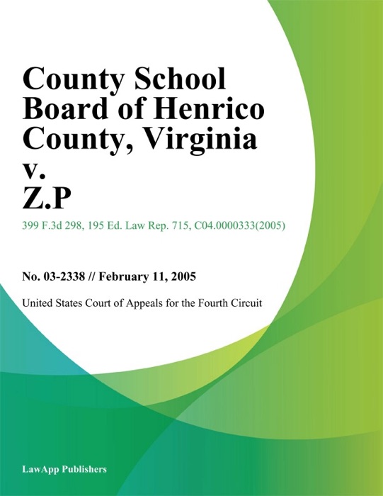 County School Board of Henrico County, Virginia v. Z.P.