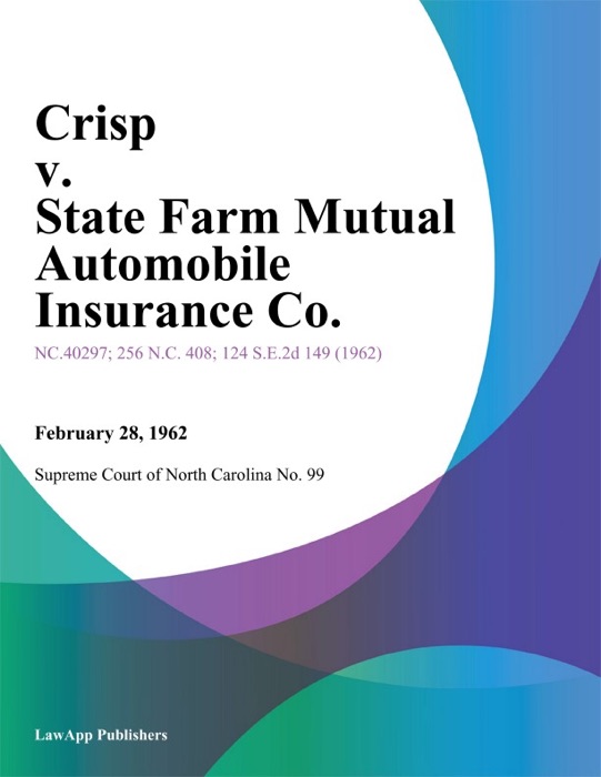 Crisp v. State Farm Mutual Automobile Insurance Co.