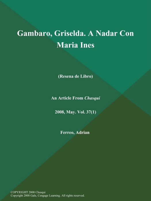 Gutierrez, Jose Ismael. Reinaldo Arenas: Entre El Placer y El Infierno (Resena de Libro)