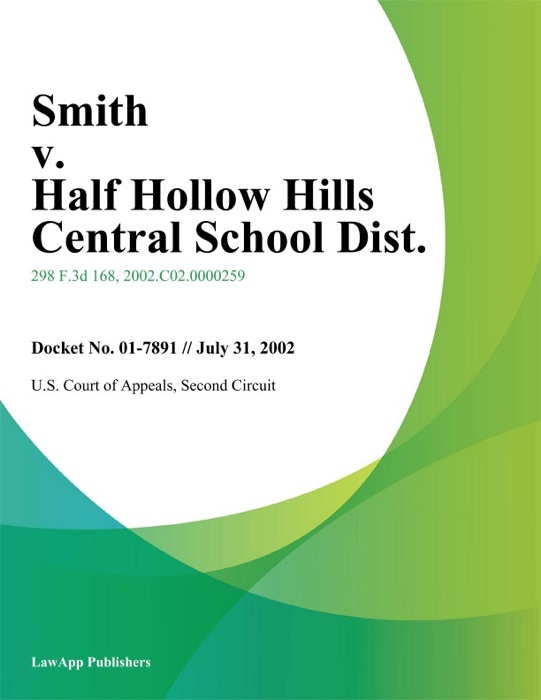 Smith V. Half Hollow Hills Central School Dist.