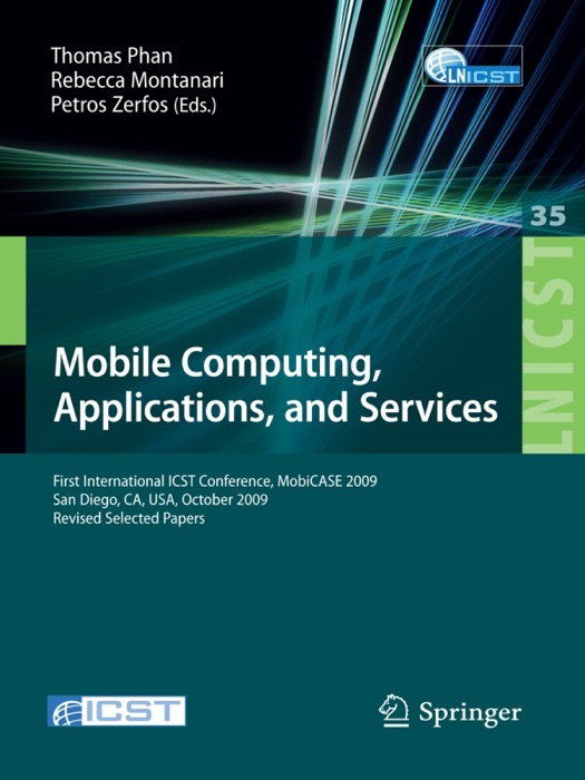 Mobile Computing, Applications, and Services