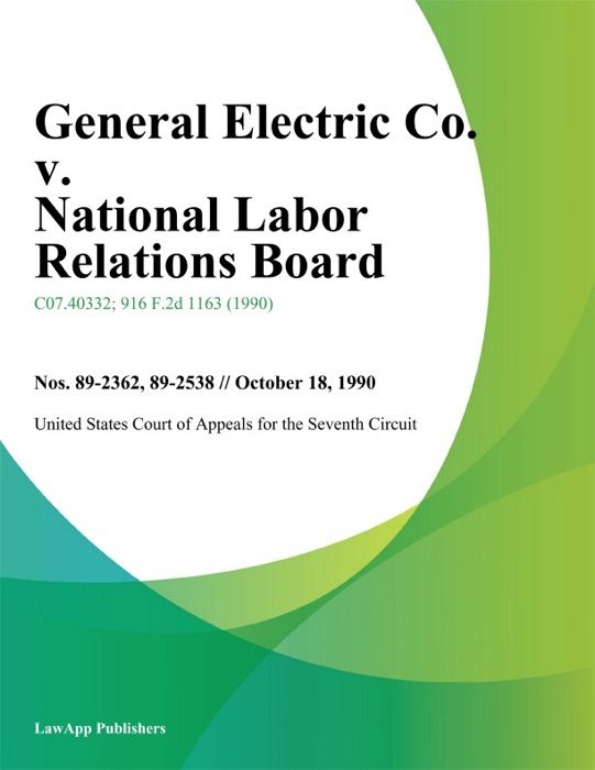 General Electric Co. v. National Labor Relations Board